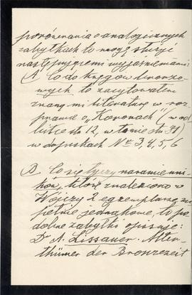 List od Włodzimierza Demetrykiewicza do Erazma Majewskiego (rękopis)  strona 2