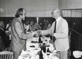 Fotografia  czarno-biała (odbitka)  z I Międzynarodowego Sympozjum „Dziegieć i Smoła”  1-4 lipca ...