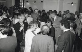 Fotografia  czarno-biała (odbitka)   z zakończenia konkursu na - "Najciekawsze Wydarzenie Mu...