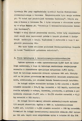 Państwowe Muzeum Archeologiczne w Warszawie. Sprawozdanie z działalności w roku 1984. Mszynopis. ...