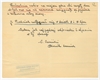 Rękopis - pismo C. Czerwińskiego do prof. Stefana Krukowskiego  Krzemionki  23 VII 1935 r. - &quo...