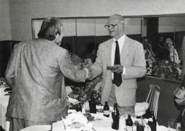 Fotografia  czarno-biała (odbitka)  z I Międzynarodowego Sympozjum „Dziegieć i Smoła”  1-4 lipca ...