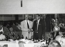 Fotografia  czarno-biała (odbitka)  z I Międzynarodowego Sympozjum „Dziegieć i Smoła”  1-4 lipca ...