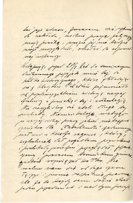 List od Kazimierza Chmieleckiego do Erazma Majewskiego (rękopis)  strona 2