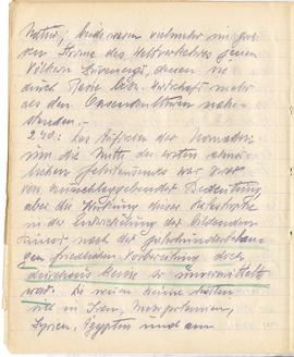 Brulion Józefa Żurowskiego "Żurowski 1918" z notatkami w języku niemieckim z okresu stu...