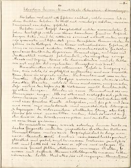 Rękopis pracy w języku niemieckim p.t. "Weltuntergang" (część IIa)  strona 8.