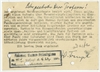Kartka pocztowa - list napisany przez W. Frenzla (w języku niemieckim)  przesłany 16 II [19]31 pr...
