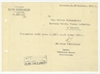 Druga kopia wcześniejszego pisma wywołanego w treści pisma Nr 910-VI/33 z dnia 5 grudnia 1933 r z...