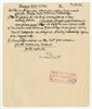 Rękopis-brudnopis listu prof. Stefana Krukowskiego do A. Gromka z 7 XI 1933r.
