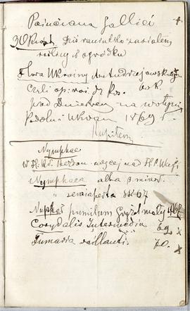 Notes nr 2 z okresu  01.12.1874 r.-01.09.1875 r. Notatki odręczne Erazma Majewskiego  dot. spraw ...