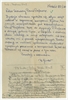 Rękopis - list Bolesława Gintera do Stefana Krukowskiego z dnia 20 II [19]60 roku. Na tej samej s...