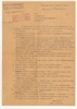 Maszynopis - list A Riedla do Stefana Krukowskiego z dnia 1 czerwca 1954 roku