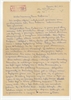 Rękopis - list Michała Kobusiewicza do Stefana Krukowskiego z dnia 22 I [19]65 roku