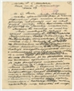 Rękopis - brudnopis listu Stefana Krukowskiego do S. Michalskiego z dnia 28 V 1919 roku