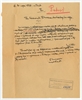 Rękopis - brudnopis listu Stefana Krukowskiego z dnia 20 maja 1938 roku do kierownika Państwowego...
