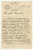 Rękopis - list Jerzego Polańskiego do Stefana Krukowskiego z dnia 9 XI 1925 roku