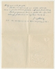 Rękopis - list Jerzego Polańskiego do Stefana Krukowskiego z dnia 9 XII 1925 roku