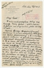 Rękopis - list Jerzego Polańskiego do Stefana Krukowskiego z dnia 19 VI 1926 roku