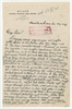 Rękopis - list Jerzego Polańskiego do Stefana Krukowskiego z dnia 21.7. 1926 roku