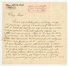 Rękopis - list Jerzego Polańskiego do Stefana Krukowskiego z dnia 5 VI 1933 roku