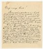 Rękopis - list Jerzego Polańskiego do Stefana Krukowskiego z dnia 8 stycznia 1934 roku