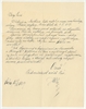 Rękopis - list Jerzego Polańskiego do Stefana Krukowskiego z dnia 15.6.1939 roku