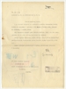 Maszynopis - list Stefana Krukowskiego do  Maurice Reygasse z dnia 30 V [19]39 roku