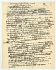 Rękopis - brudnopis zalacznika do listu  Stefana Krukowskiego z dnia 6 grudnia 1935 roku  do Wład...