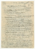Rękopis - brudnopis  listu Stefana Krukowskiego z  II 1964 roku do O.Śmiszko