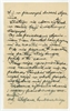 Rękopis - brudnopis listu Stefana Krukowskiego z dnia 17 XII [19]25 roku do Zygmunta Szmita