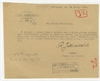 Maszynopis - list Romana Jakimowicza do Stefana Krukowskiego z dnia 14 lutego 1939 roku  w sprawi...