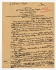 Rękopis - brudnopis listu Stefana Krukowskiego z dnia 4 IV [19]38 roku do Zarządu Muzeum Archeolo...