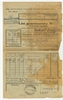 List przewozowy nr 10885 z dnia 27 VIII 1923 roku na przesyłkę z przedmiotami muzealnymi ze stacj...