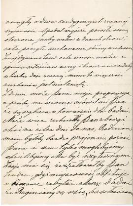 List od Marii Butrymówny do Erazma Majewskiego (rękopis)  strona 6