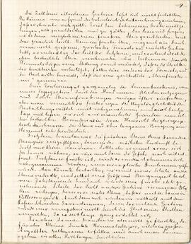 Rękopis pracy w języku niemieckim p.t. "Weltuntergang" (część IIa)  strona 9.