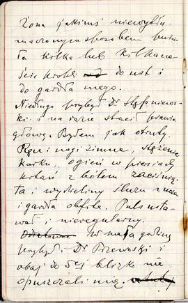 Notes nr nr 37 z wpisami odręcznymi  Erazma Majewskiego z okresu od 15.03.1891 r.-10.10.1891 r.  ...