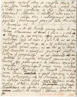 Rękopis Aleksandra Brucknera  strona 4