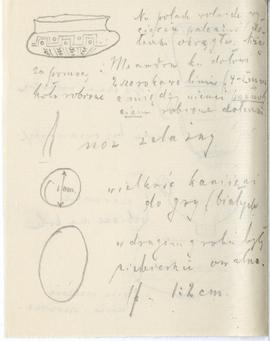 List od księdza Gibasiewicza do Erazma Majewskiego (rysunki  rękopis)  strona 10