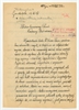 Rękopis listu B. Dyniewicza do Stefana Krukowskiego  z dn. 12 XII [19]37 r.