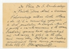 Kartka pocztowa od Jana Czarnockiego do Stefana Krukowskiego  z dn. 25 VIII [19]37 r. - rewers