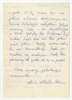 Rękopis - list Anny Dzieduszyckiej-Machnikowej do Stefana Krukowskiego  z dn. 11 I 19[66] r. (cd)