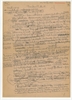 Rękopis -  brudnopis listu S. Krukowskiego do Prezydium PAN  z dn. 24 VI 1961 r.