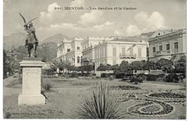 Kartka pocztowa od Władysława Jabłonowskiego do Erazma Majewskiego (druk  rękopis)  strona 2: rewers