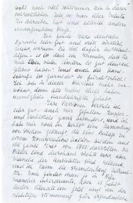 Rękopis listu w języku niemieckim Marguerite Grosvald do Józefa Żurowskiego z dnia 4.05.1932 r.  ...