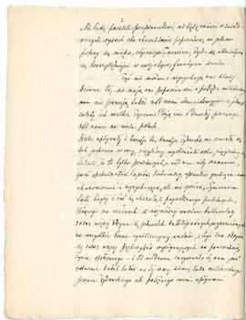 Rękopis niekompletny-fragment artykułu z dnia 15.11.1912 r.  strona: „Nie będę paraleli przeprowa...