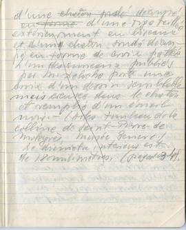 Zeszyt Józefa Żurowskiego "Joseph de Żurowski Cracovie Rue Kochanowskiego 16" z okresu ...