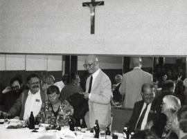 Fotografia  czarno-biała (odbitka)  z I Międzynarodowego Sympozjum „Dziegieć i Smoła”  1-4 lipca ...