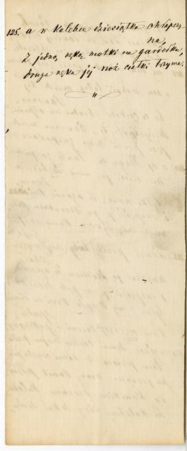 Fragment rękopisu tłumaczenia na język polski serbskich pieśni ludowych  strona 10