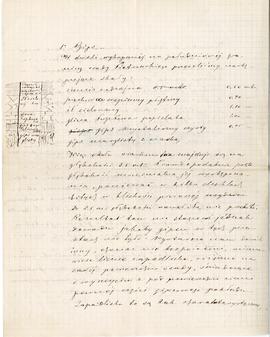 List od Bronisława Jasińskiego do Erazma Majewskiego (rękopis)  strona 4