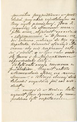 List od Józefa Leskiego  Dyrektora Muzeum Przemysłu i Rolnictwa w Warszawie  do Erazma Majewskieg...